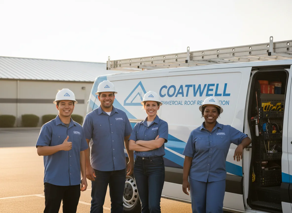 Commercial roof coating company in Bucyrus, KS